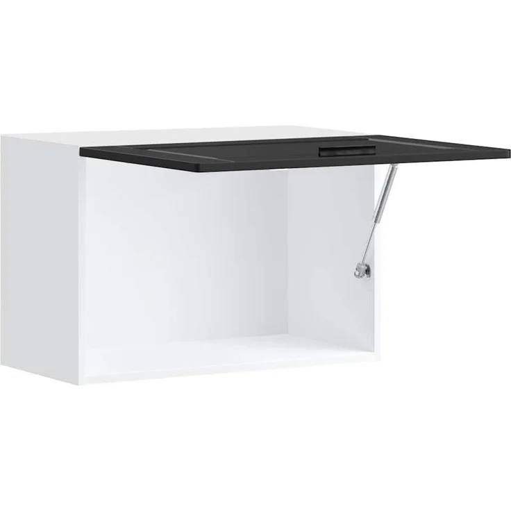 vidaXL Küchen-Hängeschrank Porto Schwarz Holzwerkstoff 854078 – Bild 10