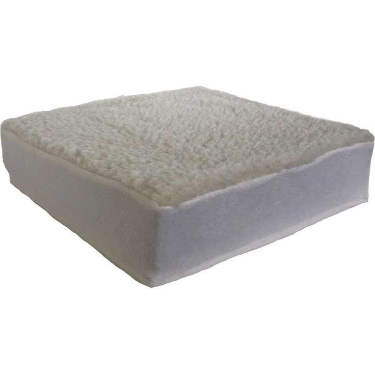 Kühnemuth Sitzkissen Sitzerhöhung 10 cm hoch Sitzkissen Aufstehhilfe für Sessel Sofa Stuhl, Kissenhülle mit Füllung – Bild 1