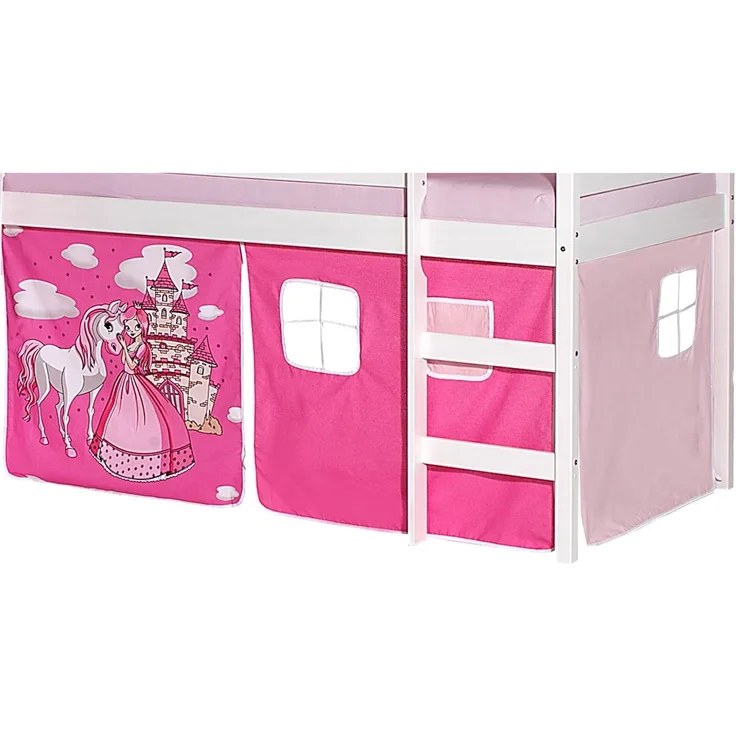 Idimex 'Prinzessin Schloss' Bettvorhang pink/rosa