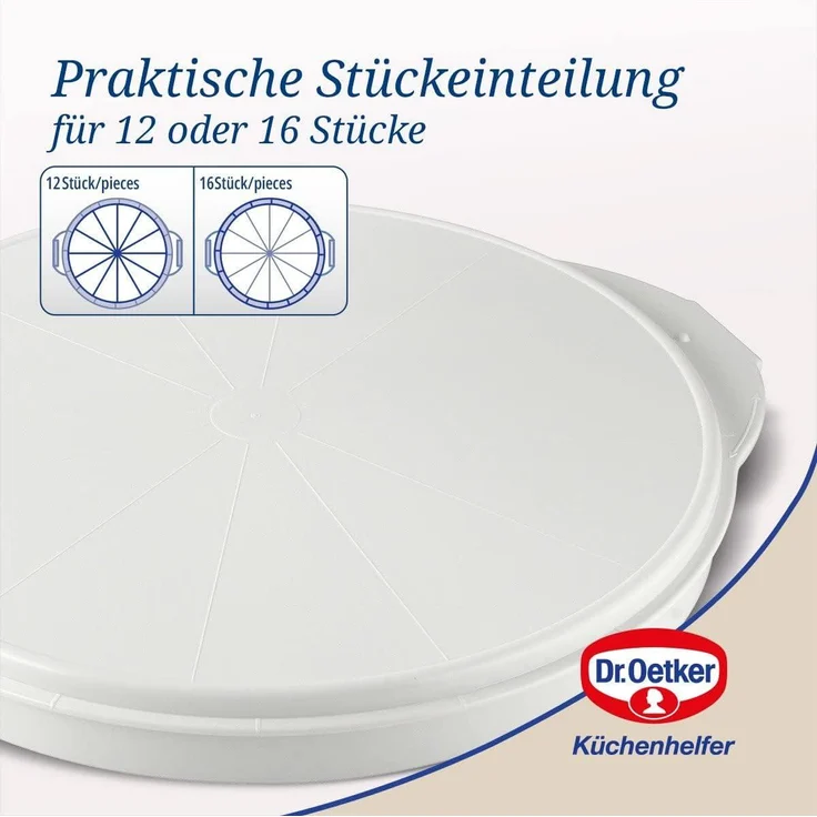 Dr. Oetker - Kuchentransportbox Kuchenbehälter mit Fach für Kühlakkus 1015 – Bild 5