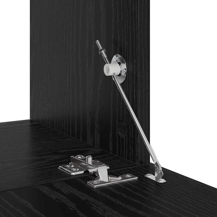 vidaXL TV-Schrankset 5 pcs Schwarz Eichen-Optik Holzwerkstoff 3393406 – Bild 10