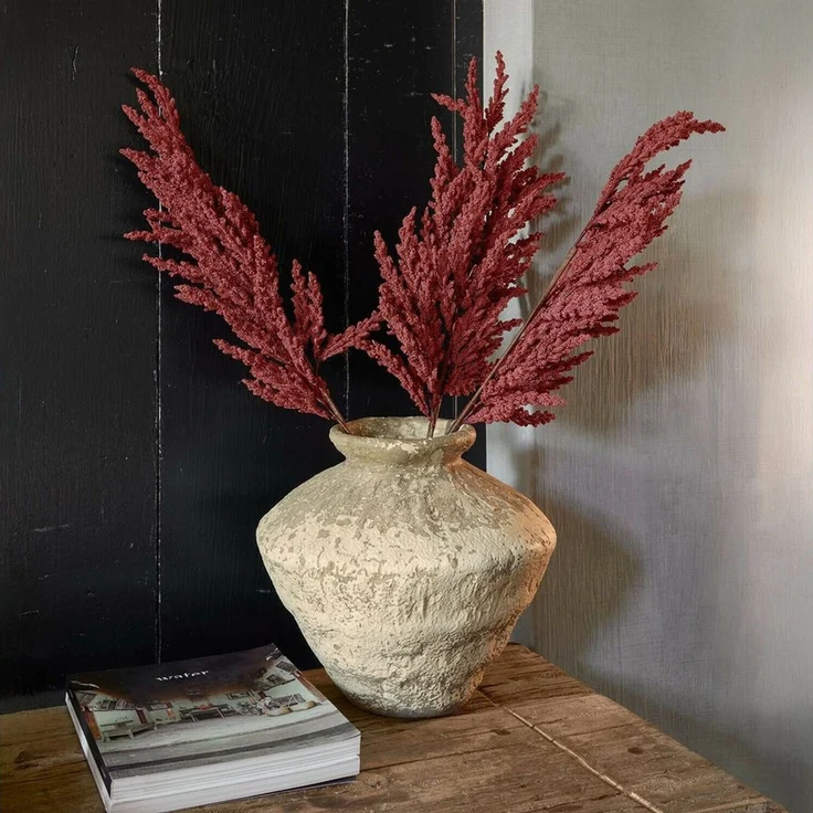 Mirabeau Tischvase Vase Moravinos beige, Ballonvase, Leichter Steinpulver-Harz-Mix, Jedes Stück ein Unikat – Bild 2