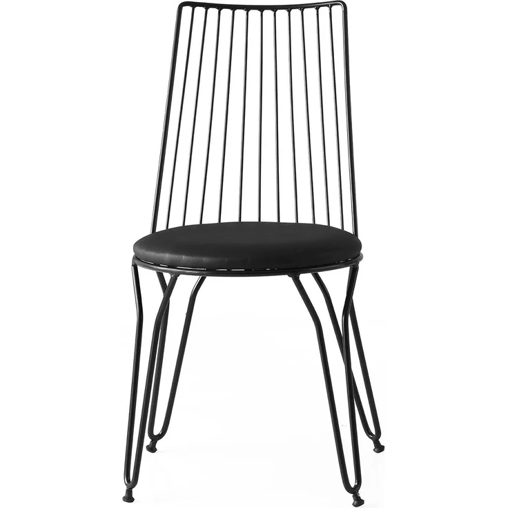Skye Decor 'Ada 276 V2' Stuhlset (2-teilig), Schwarz, 44 x 84 x 44 cm – Bild 3