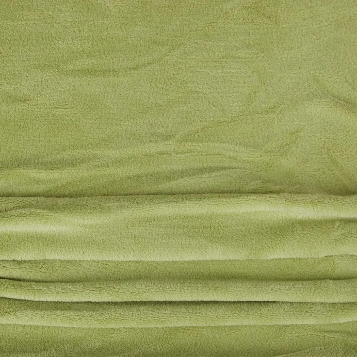 Babydecke Krabbeldecke Schmusedecke Kuscheldecke für Kleinkinder, flauschig weich nach ÖKO-TEX Standard 100 in vielen verschiedenen Ausführungen verfügbar in vielen Grüßen und Farben (ca. 70x100 cm / grün - olivgrün) – Bild 5