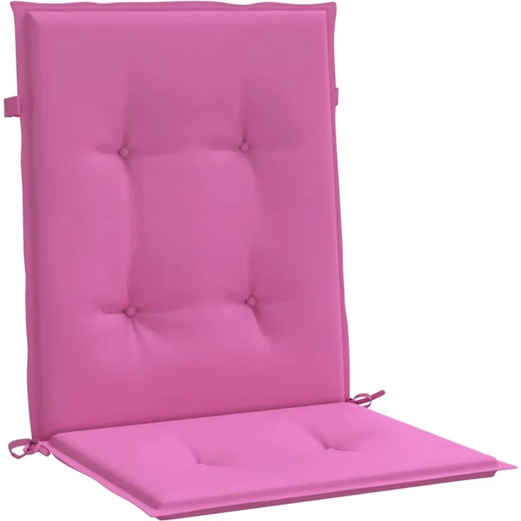 vidaXL Niedriglehner-Auflagen 6 Stk. Rosa Stoff 361336 – Bild 5