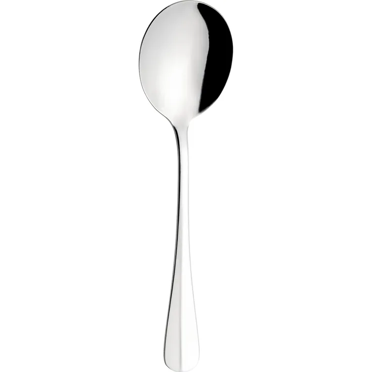Grunwerg SUSBGT Baguette Suppenlöffel, Edelstahl, silber, 2. 5mm, 12