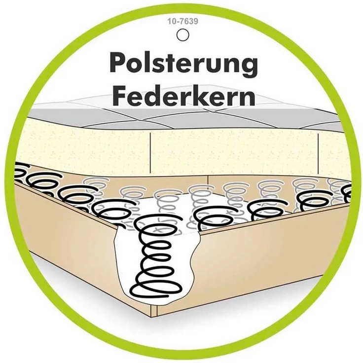 Jockenhöfer Gruppe Hocker Moldau Hocker, Mega-Hocker im XXL-Format, Federkern – Bild 3