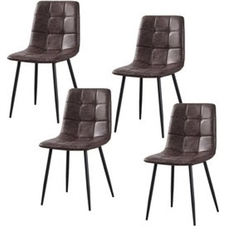 HTI-Living Esszimmerstuhl Stuhl Mesa Antikbraun (Set, 4 St), Esszimmerstuhl – Bild 4