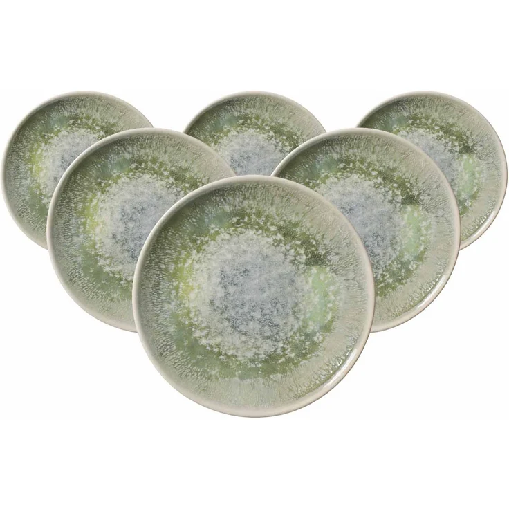 Ritzenhoff & Breker Cecina Dessertteller ø 20,5 cm 6er Set jade – Bild 1