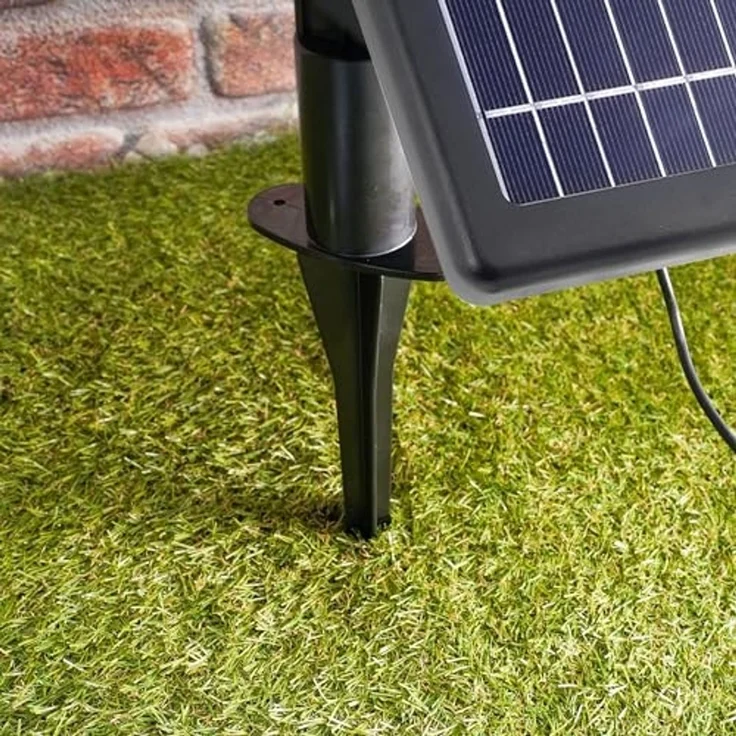 esotec LED Gartenleuchte Solarkette Glühbirnen Retro-Look 6m +2m Zuleitung 2800K außen 102189, ON/OFF, LED fest integriert, 2800K warmweiß, Retro-LED-Glühbirnen als Lichterkette – Bild 5