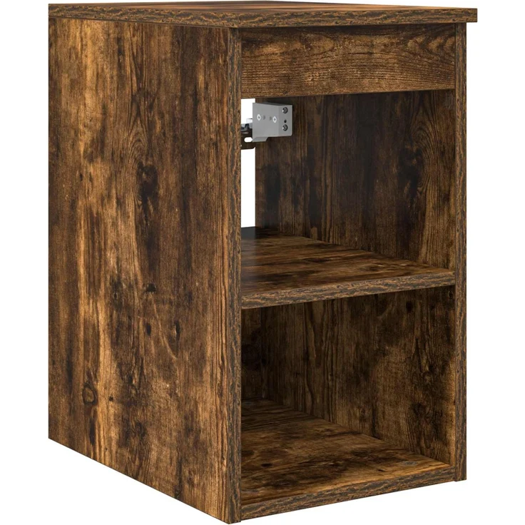 vidaXL Badezimmerschrank-Set 3 stk. Geräucherte Eiche 129 x 35 x 80 cm 3405791 – Bild 6
