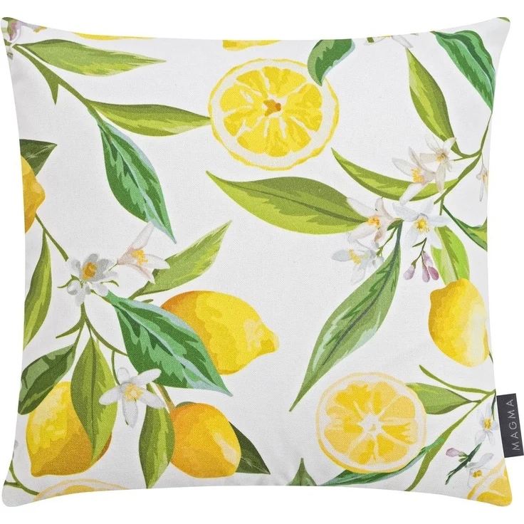 MAGMA Kissenhülle Frutta Limone ca. 40 x 40 cm – Bild 1
