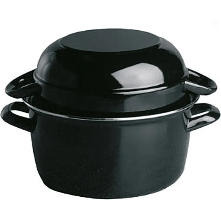 APS Kochtopf APS Muscheltopf, Emaille, Topf und Deckel mit Funktion – Bild 5