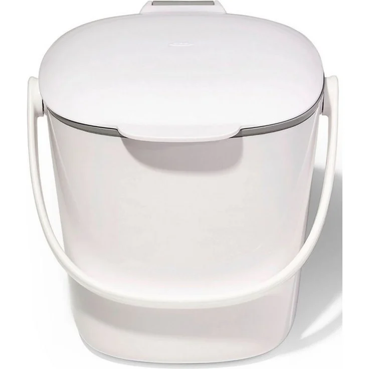 OXO Küchenabfalleimer, grau, 2.8 Liter – Bild 4