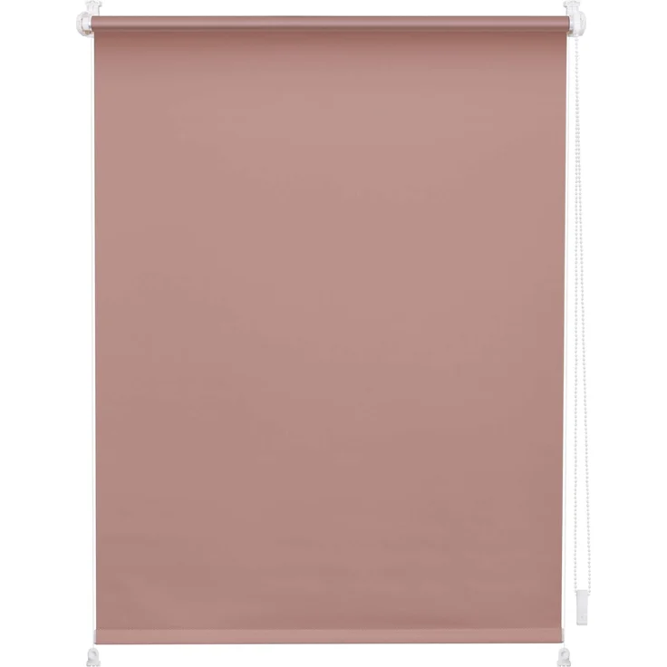 Lichtblick Verdunklungsrollo Barcelona 60x150 cm (BxL) Altrosa Verspannt; Klemm- und schraubbar; Thermofunktion – Bild 1