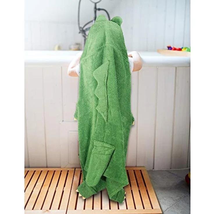 all Kids United Kapuzenhandtuch Babyhandtuch mit Kapuze, Baby Baumwoll Badetuch Bade-poncho – Bild 6