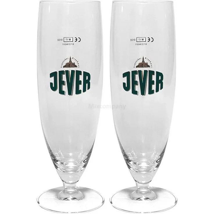 Jever Bier Glas Bierglas Tulpenglas Gläser Set - 2x Pilstulpen 300ml