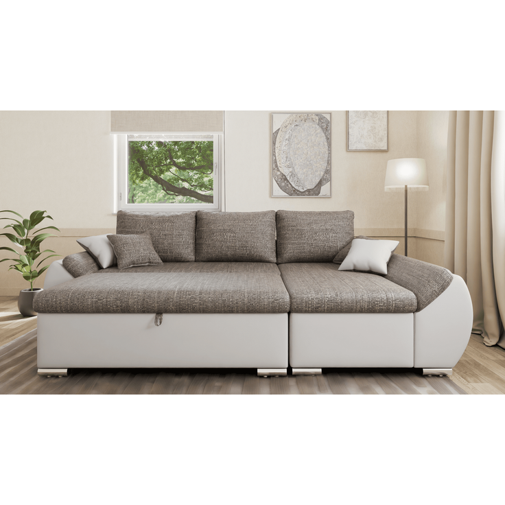 Ecksofa Auro von Jan-Art mit Schlaffunktion | verschiedene Farben erhältlich – Bild 2