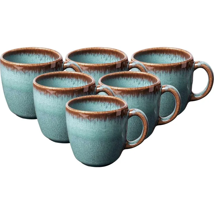like. by Villeroy & Boch Lave glacé Kaffeetasse 190 ml 6er Set