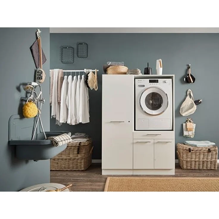 Laundreezy Mehrzweckschrank-Set LAUNDREEZY LDSK6, Breite 117,5 cm – Bild 3