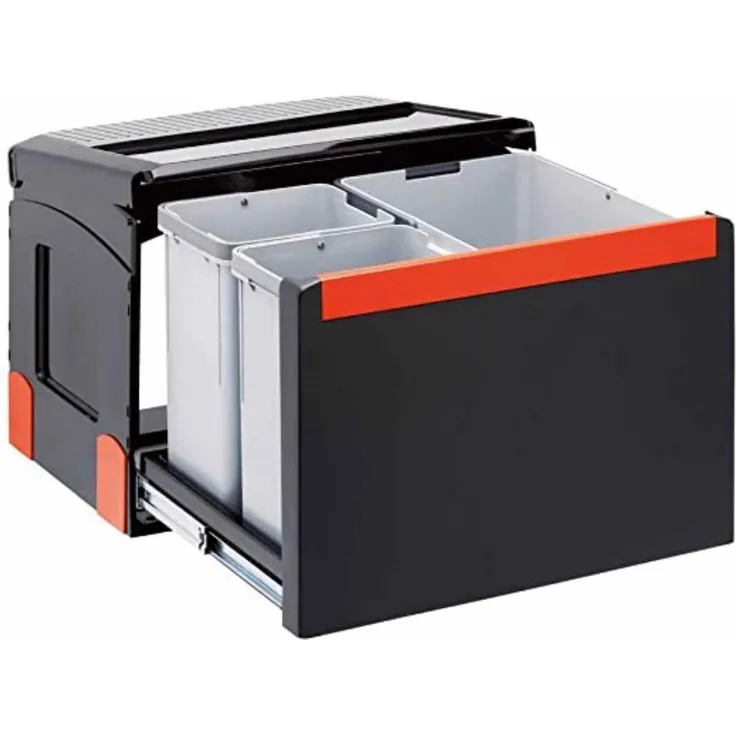FRANKE Abfallsorter 30 (2x8 + 14) Liter CUBE 50 ab 50 cm Schrankbreite, Handauszug