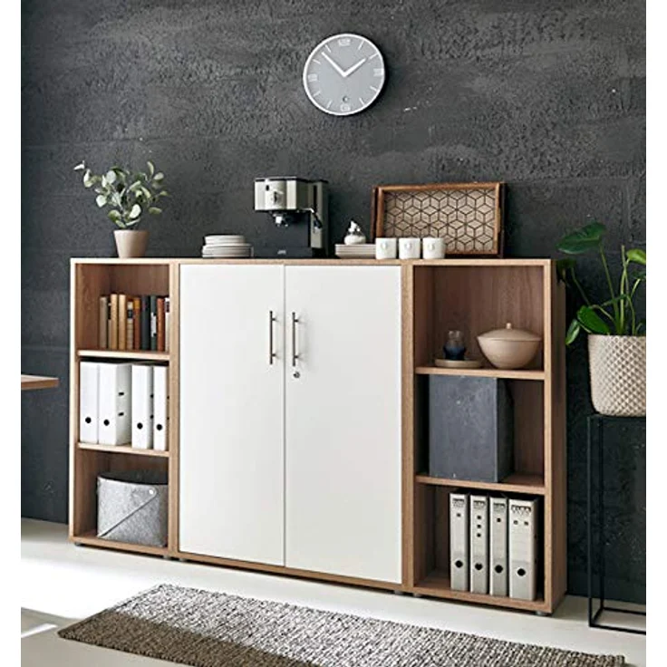 moebel-dich-auf Aktenschrank OFFICE EDITION (Set 2, abschließbar, Metallgriffen) Made in Germany – Bild 2