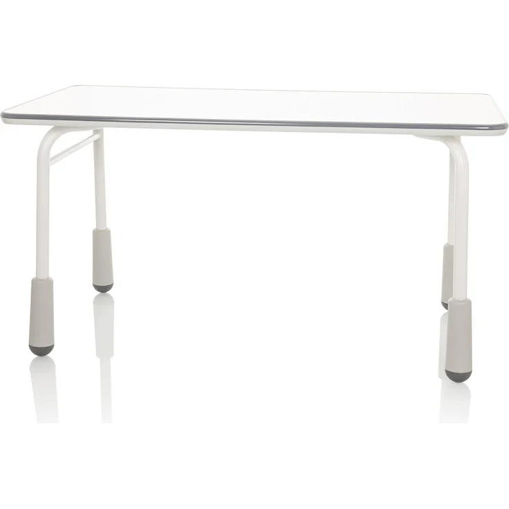 hjh OFFICE Kinderschreibtisch höhenverstellbar Kid GRO T Kinder- und Jugendschreibtisch Schülerschreibtisch 120x60 cm, Weiß/Grau 653753 – Bild 9
