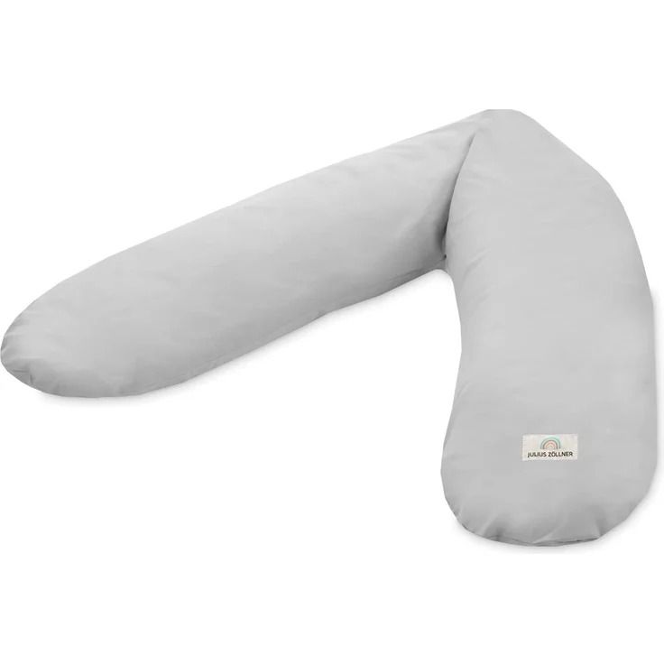 Julius Zöllner Stillkissenbezug 190 uni light grey – Bild 1