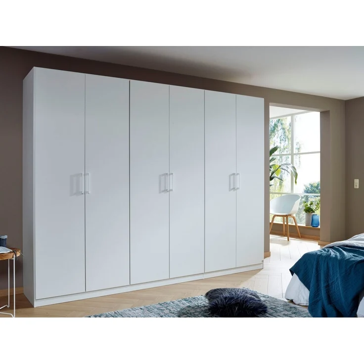 OTTO home Kleiderschrank Schrank Mehrzweckschrank Garderobenschrank Schlafzimmer Möbel THOR (3 verschiedene Ausstattungen BASIC/CLASSIC/PREMIUM (inkl. SOFT-CLOSE) mit farblich passenden, modernen Metallgriffen MADE IN GERMANY – Bild 2