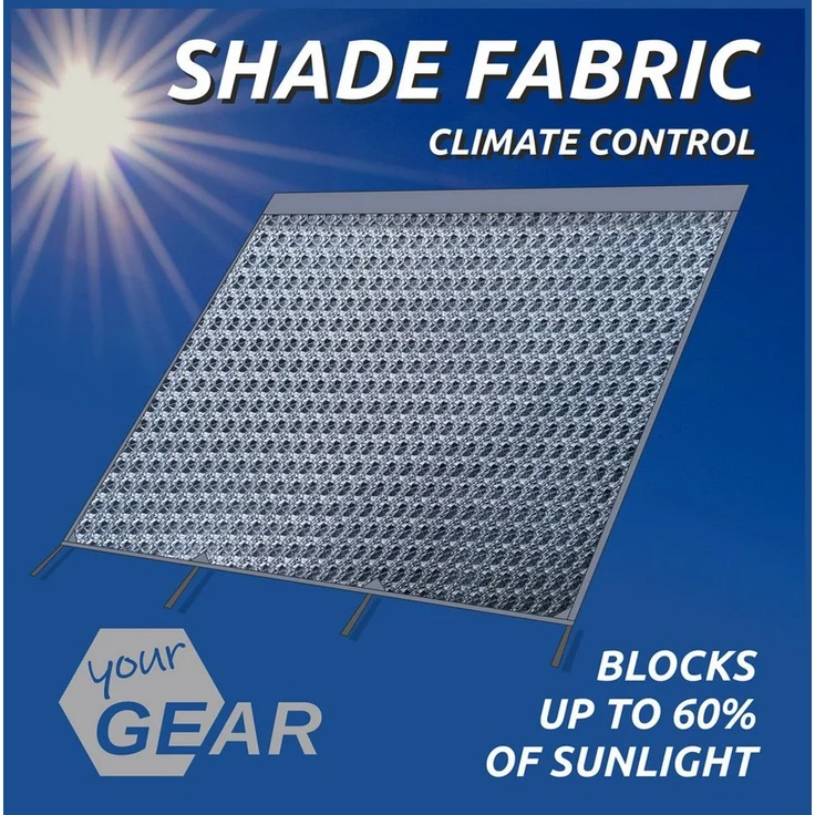 yourGEAR Sonnensegel your GEAR Capri Side Blocker Set - 2x winddurchlässige Seitenwand – Bild 4
