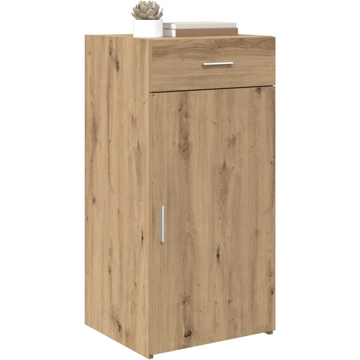 vidaXL Sideboard Artisan-Eiche 45 x 42,5 x 93 cm Holzwerkstoff 883148 – Bild 3