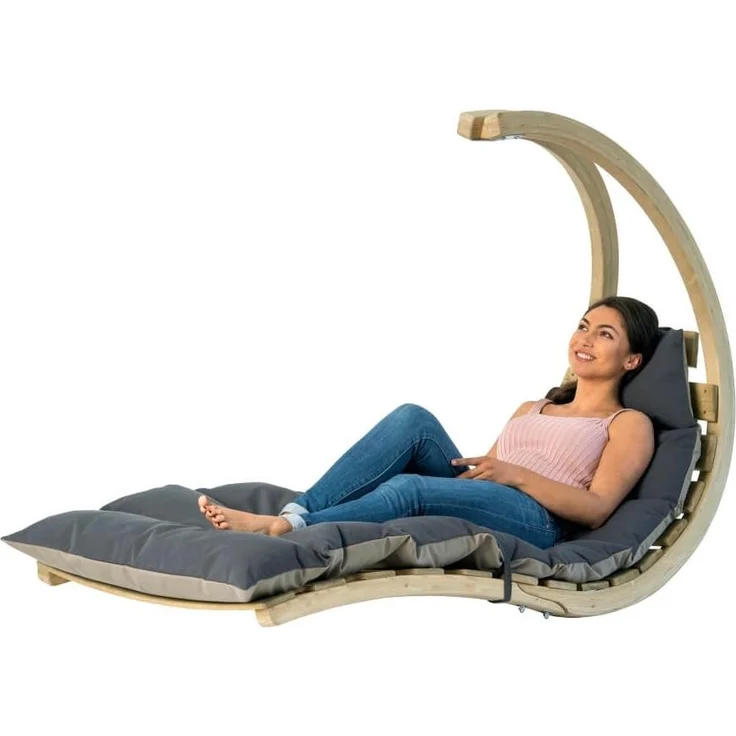 Schwebeliege Swing Lounger anthracite – Bild 6
