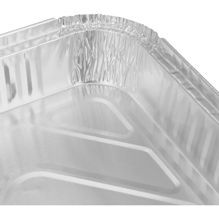Relaxdays Aluschalen Grill 50er Set, 4,5 x 31 x 21 cm – Bild 6