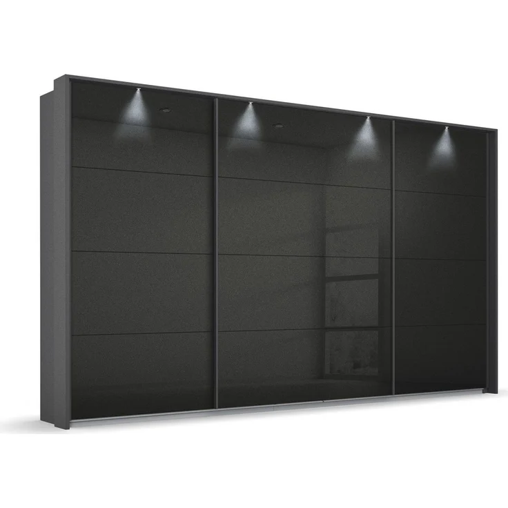 rauch Schwebetürenschrank Kleiderschrank Schrank Garderobe OTELI inkl. 3 Innenschubladen (Breiten 211/278/323/368 cm Höhen 214/233 cm) inkl. Passepartout optional mit Beleuchtung MADE IN GERMANY – Bild 5