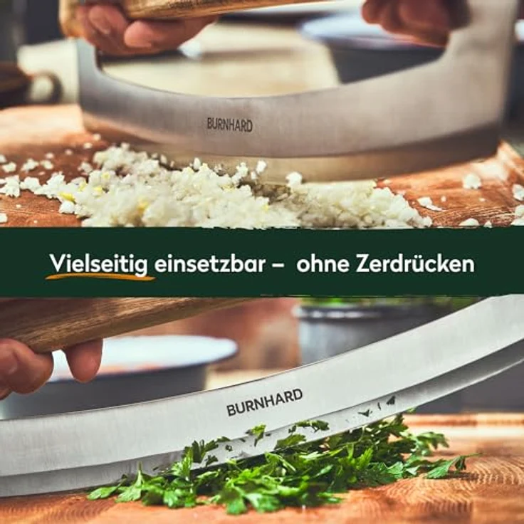 Burnhard Pizza Wiegemesser – Bild 9