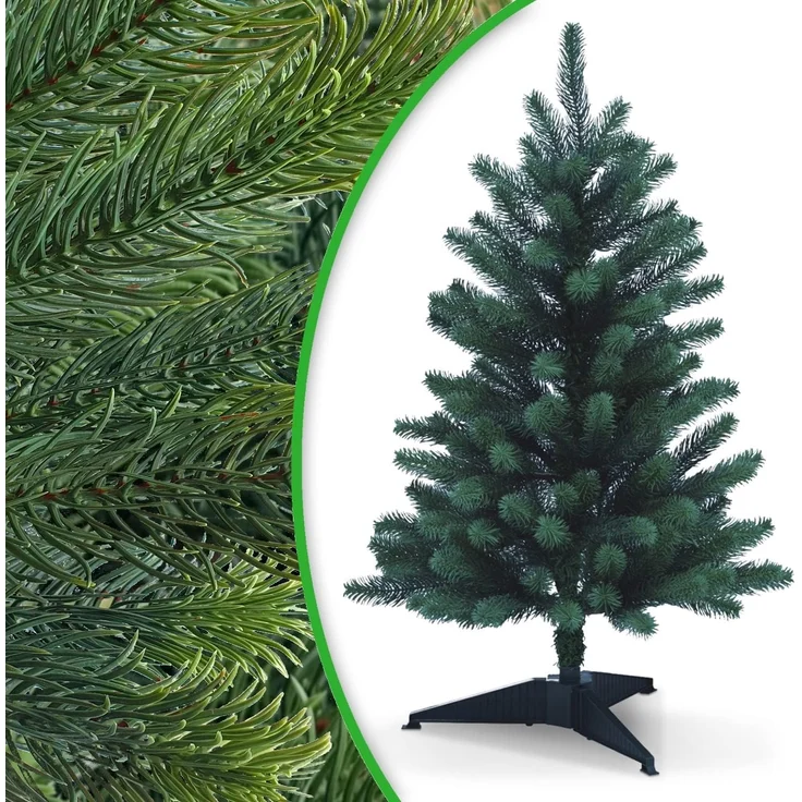 DILUMA Künstlicher Weihnachtsbaum Spritzguss Weihnachtsbaum Künstlich wie echt Tannenbaum Christbaum – Bild 1