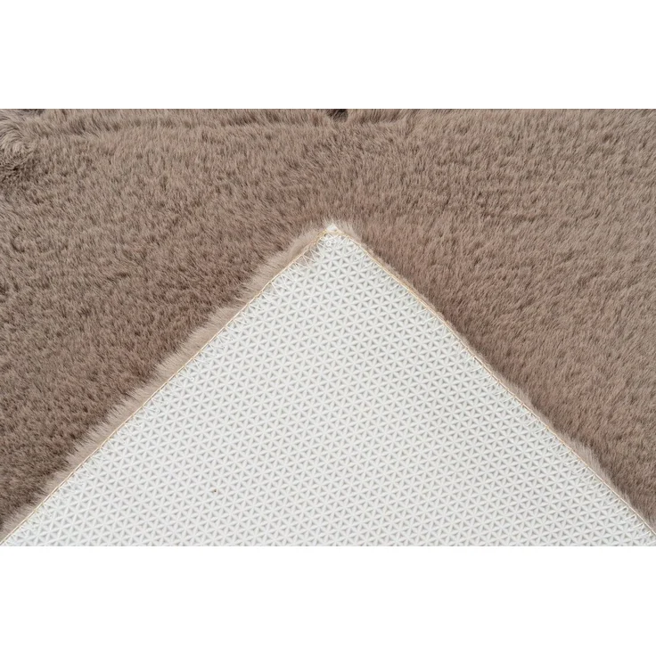 Badematte Rabbit Light 225 Dunkelbeige Ø 100cm RUND – Bild 3