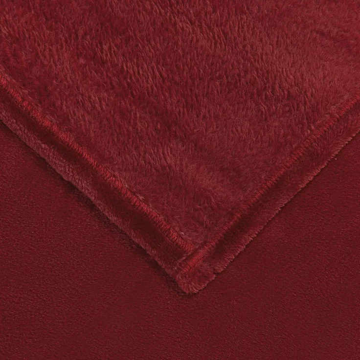vidaXL Wohndecken 6 stk. Bordeauxrot 270 x 240 cm 10,11 kg Fleece 42016820 – Bild 6