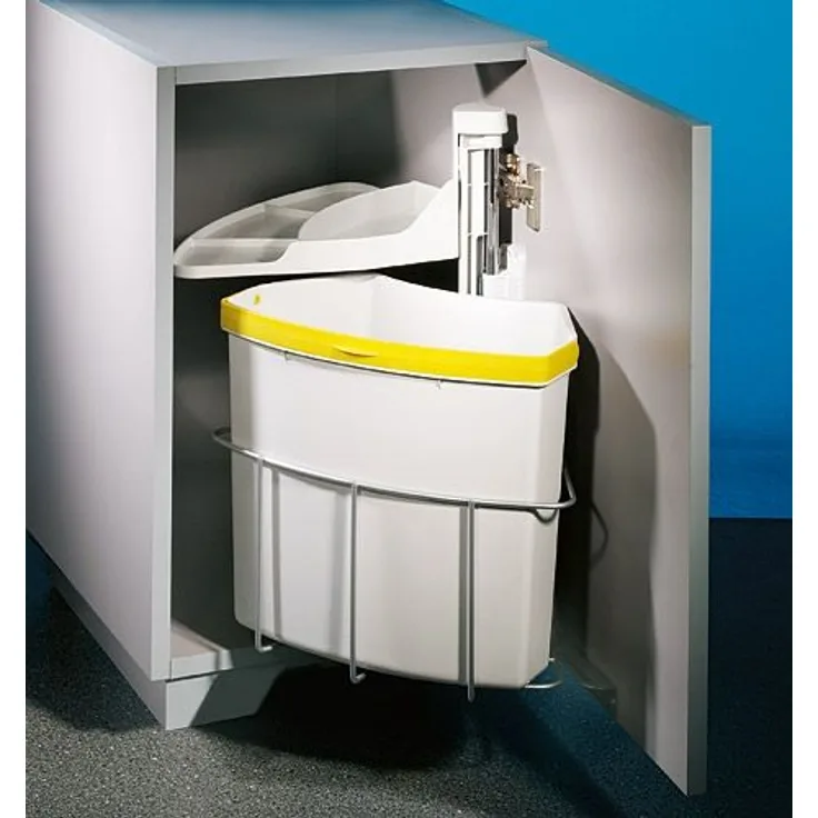 NABER Abfallsorter 19 Liter CABBI® JUNIOR 1 ab 40 cm Schrankbreite