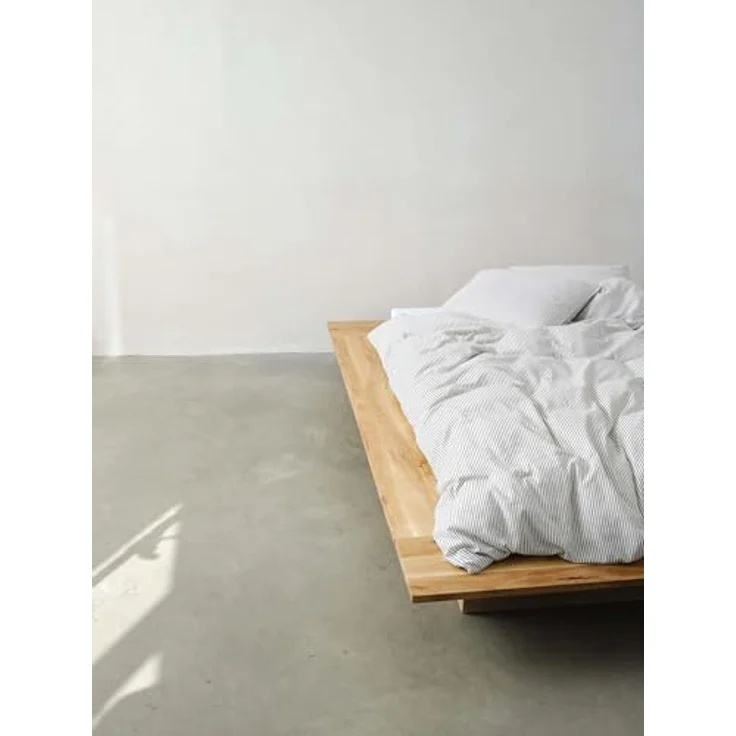 Marc O'Polo Bettwäsche Classic Fine Stripe, Anthrazit, 2-teiliges Set, 135x200 cm, GOTS-zertifiziert, aus Baumwolle, für Hausstauballergiker geeignet – Bild 5