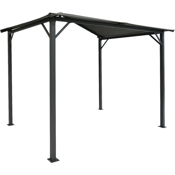 Gardissimo CANOPY Anbau Pavillon Terrassenüberdachung Abdach 3x2m – Bild 7