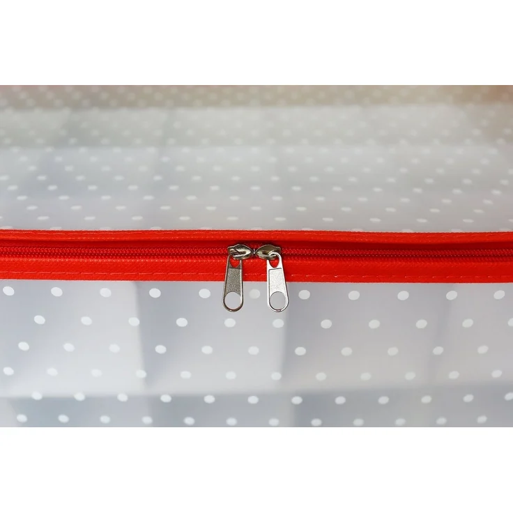 Spetebo Aufbewahrungstasche Aufbewahrungsbox für Christbaumkugeln (Packung, 1-tlg, Tasche für Christbaumkugeln), Weihnachtsschmuck Sortierbox Tragetasche – Bild 3