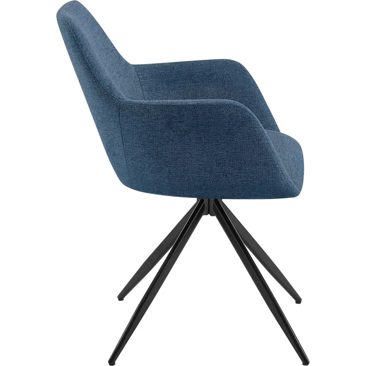CLP Esszimmerstuhl Olema Stoff,blau – Bild 7