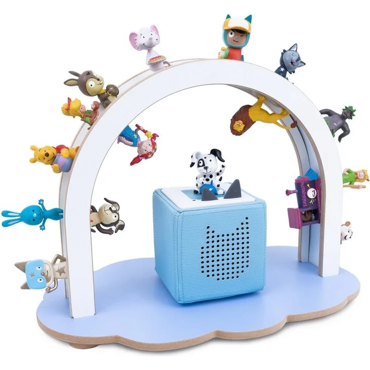 Holzura Kinderregal Das neue Tonie-Standregal – liebevoll gestaltet & praktisch zugleich