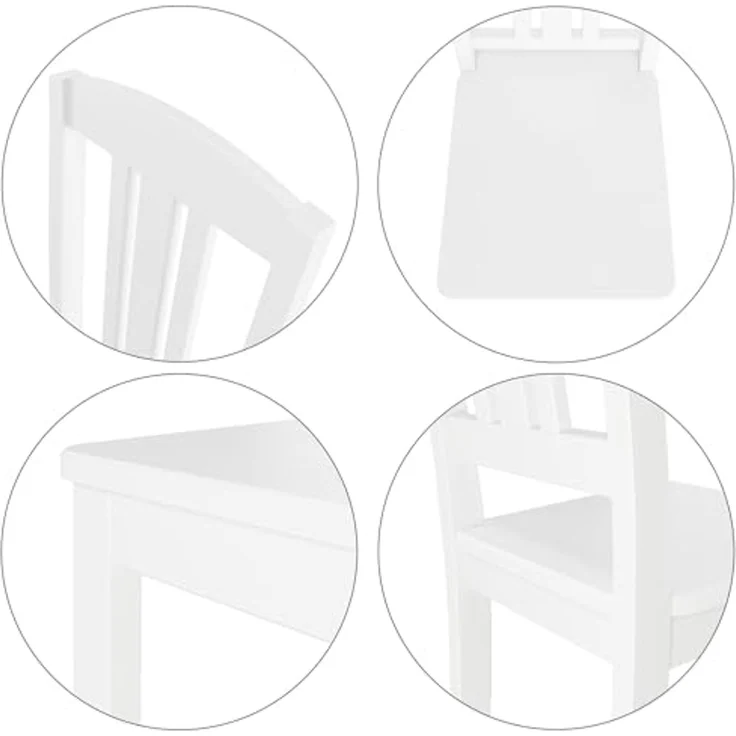 Küchenstuhl Massivholzstuhl Esszimmerstuhl Kiefer Stuhl 90.71-22 W – Bild 6