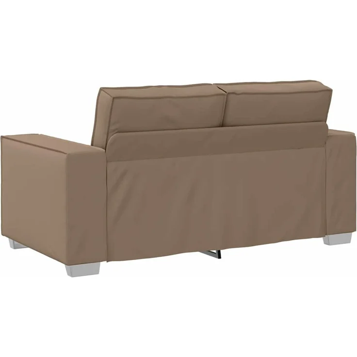 vidaXL Zweisitzer-Sofa Cappuccino 160 cm Kunstleder 4105049 – Bild 4