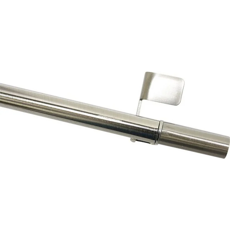 GARDINIA Scheibenstange Klemmstange Filigrano Zylinder, Ø 10 mm, ausziehbar, ohne Bohren, geklemmt, Serie Press&Go – Bild 4