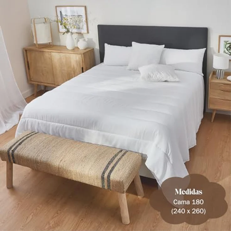 Pikolin Home - Antimilben-Faserdecke für Herbst/Winter 300 g/m², atmungsaktiv und hypoallergen – Bild 4