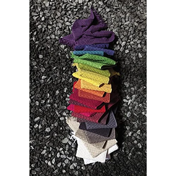 Vivaraise Duschtuch Zoé, Weiß, 100% Baumwolle, 70x140 cm, strapazierfähig mit Fransenverarbeitung – Bild 3