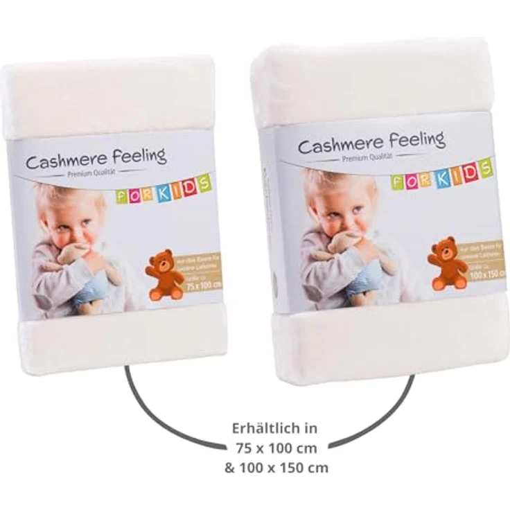 Kinderdecke Kuscheldecke Kids, liebling, Cashmere Feeling Kinderdecke, Premium Sofa Decke, warme Wohndecke – Bild 5